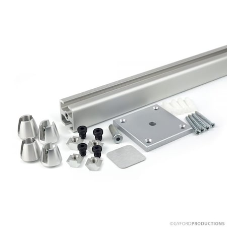 Gyford Décor Double Blade Sign Hardware Kit for 1/4" Thick Sign Material (plastic not included) SLK-DBL-250